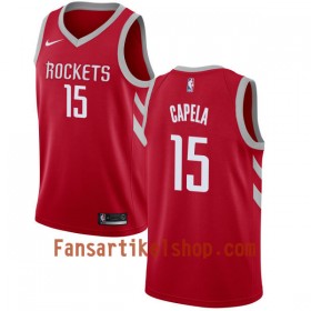 NBA Houston Rockets Trikot Clint Capela 15 Nike 2017-18 Rot Swingman - Herren